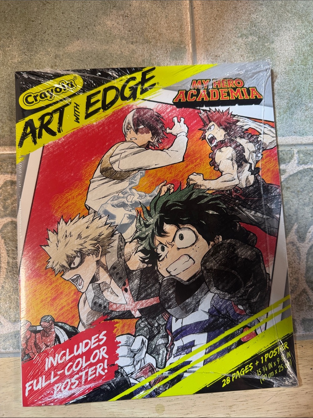 My Hero Academia Crayola art book